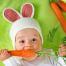 child with carrot